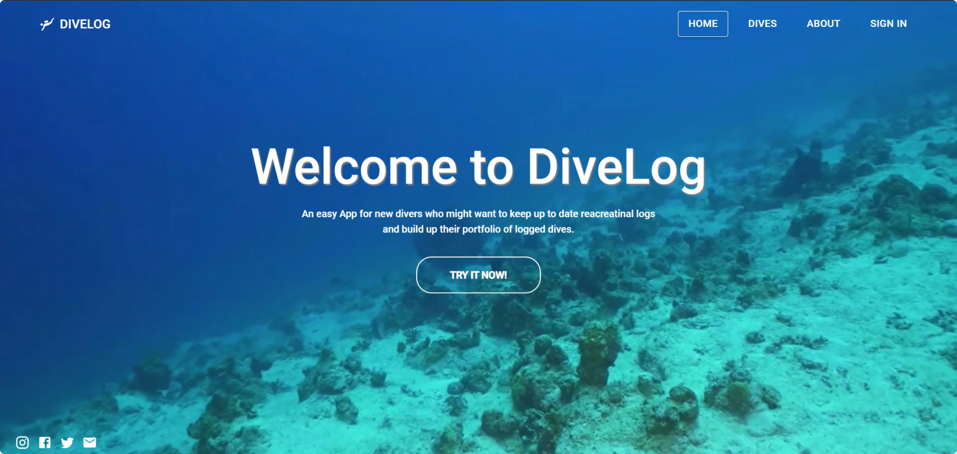 DiveLog Project